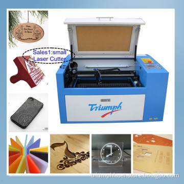Small Laser Cutting Machine Mini Craft CO2 Laser Cutter Price Acrylic Plexiglass Wood Cardboard with CE/ (TR6040)